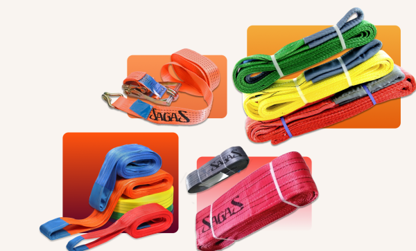 Desktop - 4 Webbing Sling 4 Ton 2 Ply, 2 Eye SAGAS
