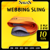 Webbing Sling 10 Ton, 2 Ply 2 Eye SAGAS