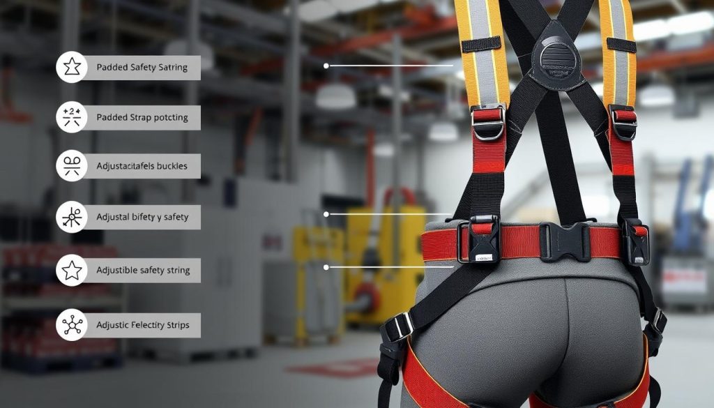 alat pelindung diri body harness keselamatan kerja