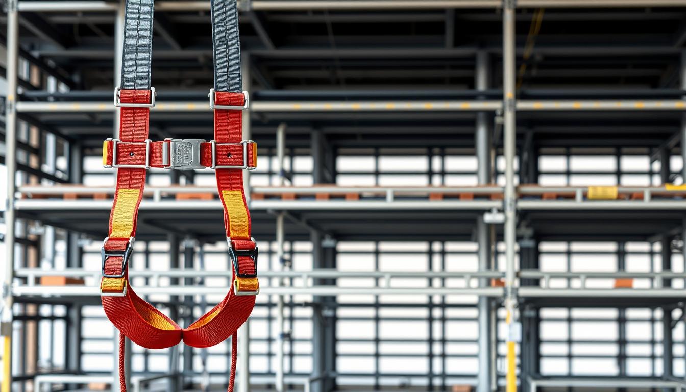 body harness double lanyard