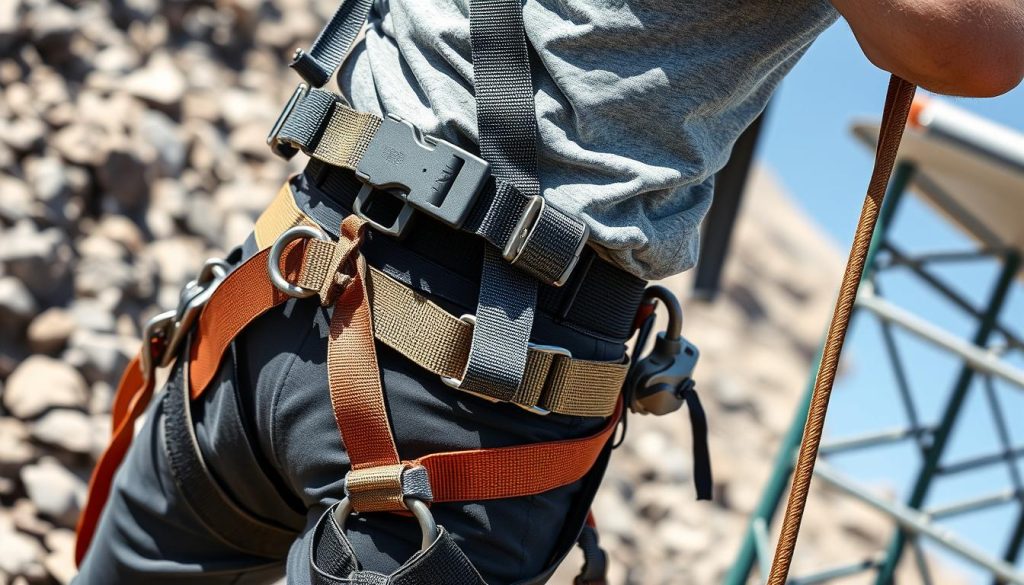 cara kerja tali body harness