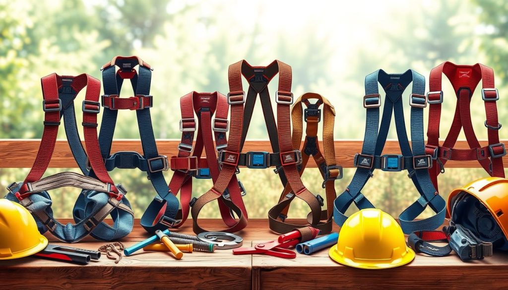cara memilih tali body harness
