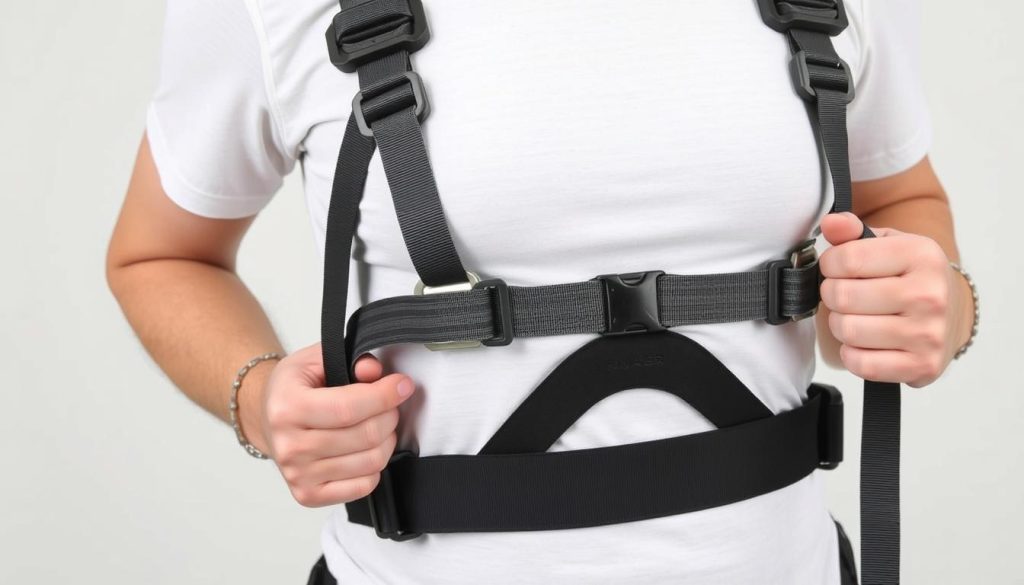 cara menggunakan body harness cara menggunakan body harness