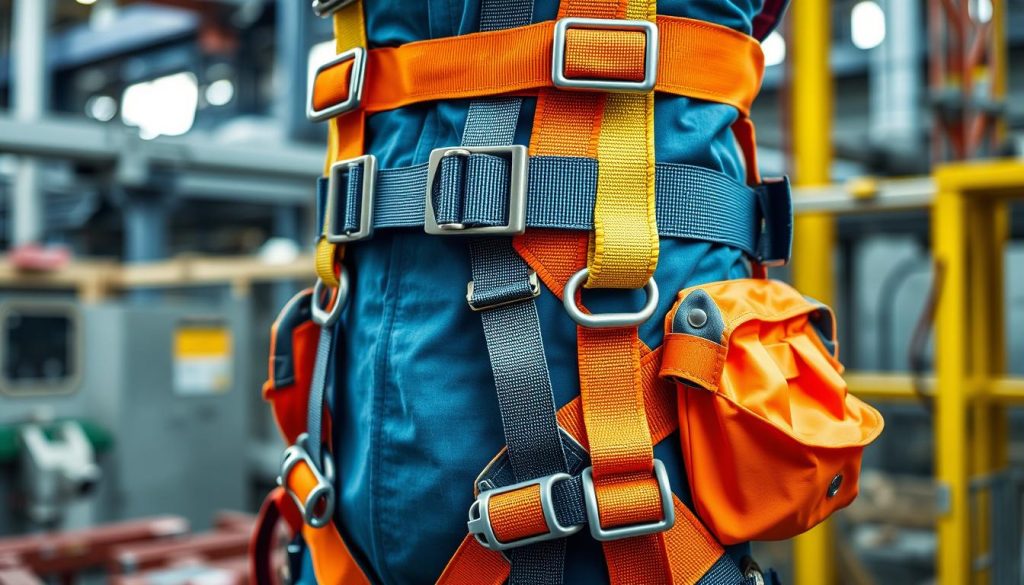 standar keamanan full body harness