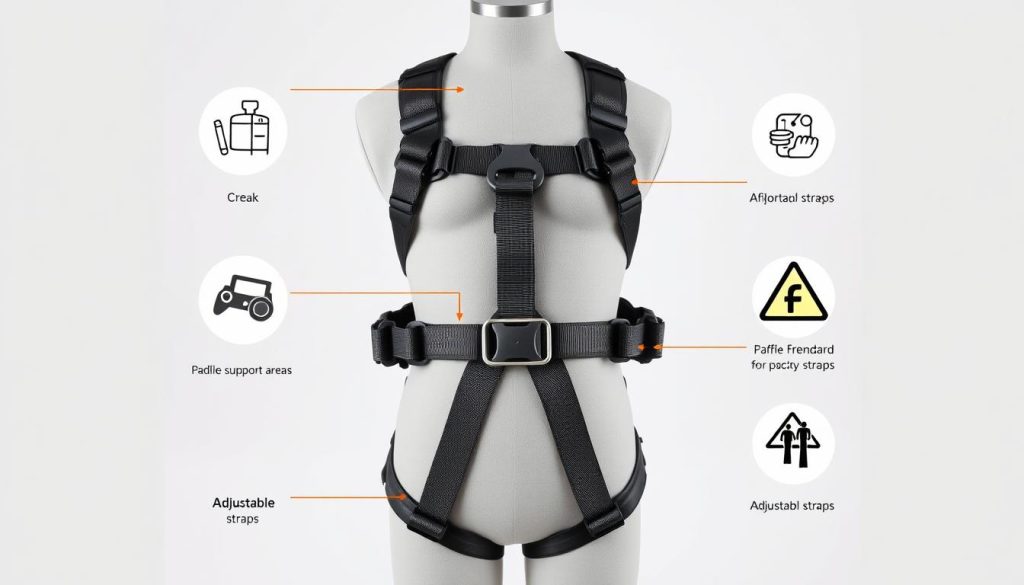 standar keselamatan body harness