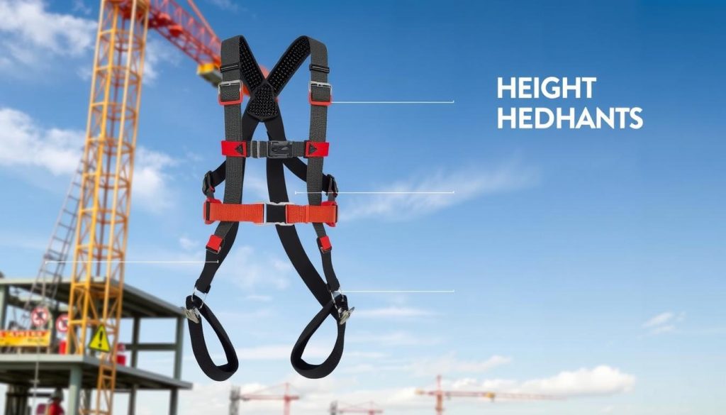 standar ketinggian body harness