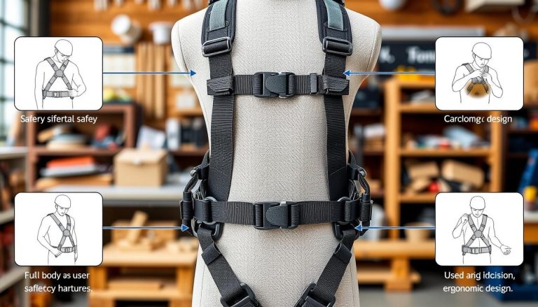 cara penggunaan full body harness