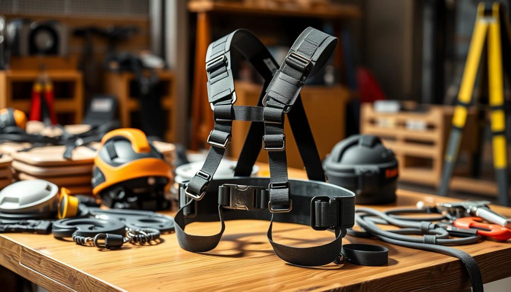 harga body harness double lanyard terbaru
