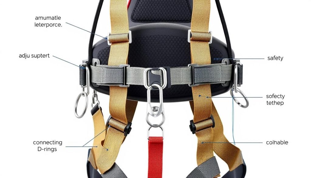 komponen harness keselamatan komponen harness keselamatan