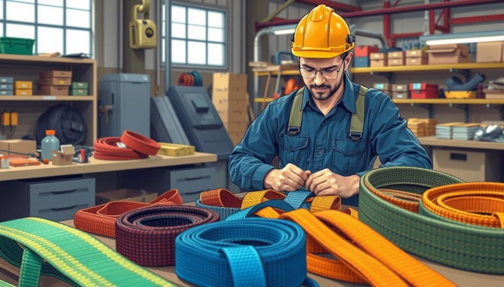 memilih webbing sling