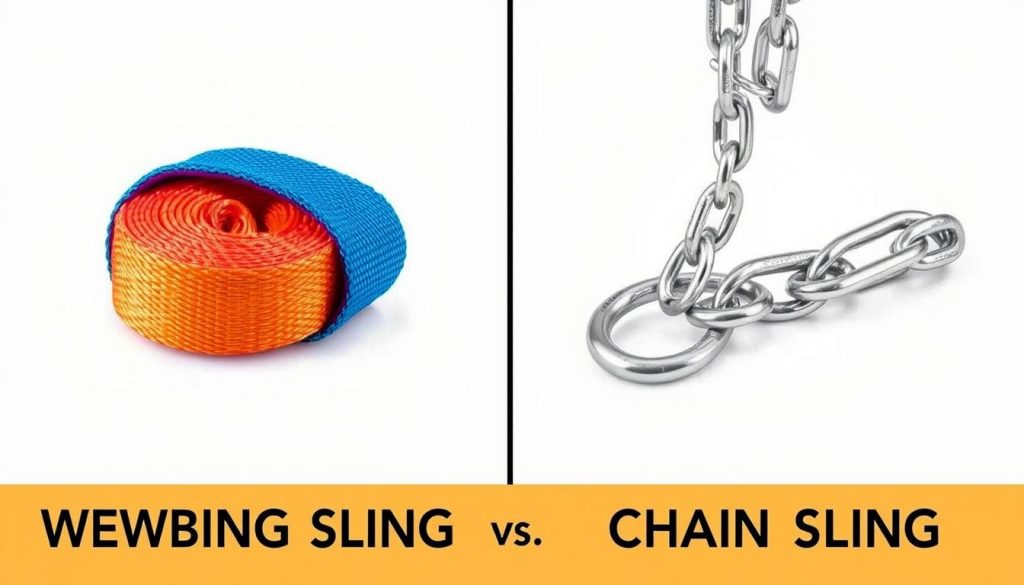perbandingan webbing sling dan chain sling perbandingan webbing sling dan chain sling