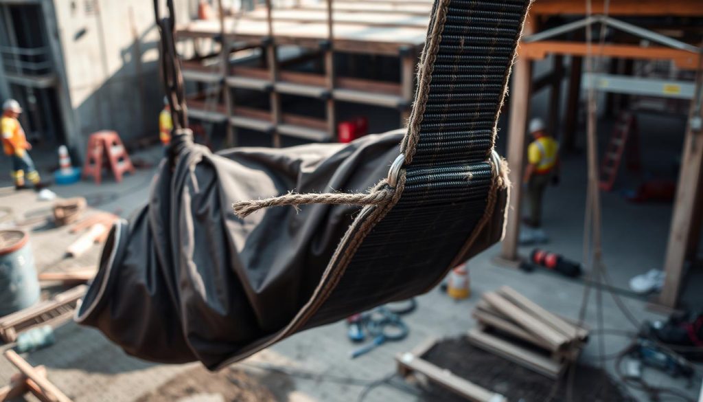 risiko penggunaan webbing sling