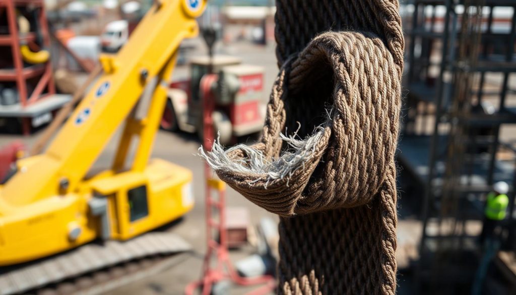 risiko penggunaan webbing sling
