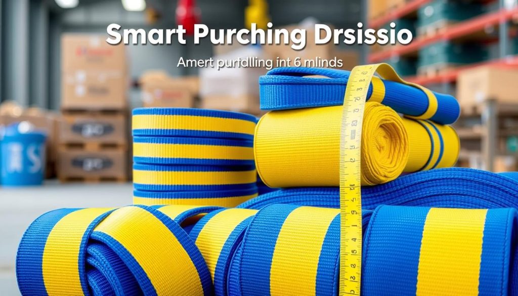 strategi pembelian hemat webbing sling