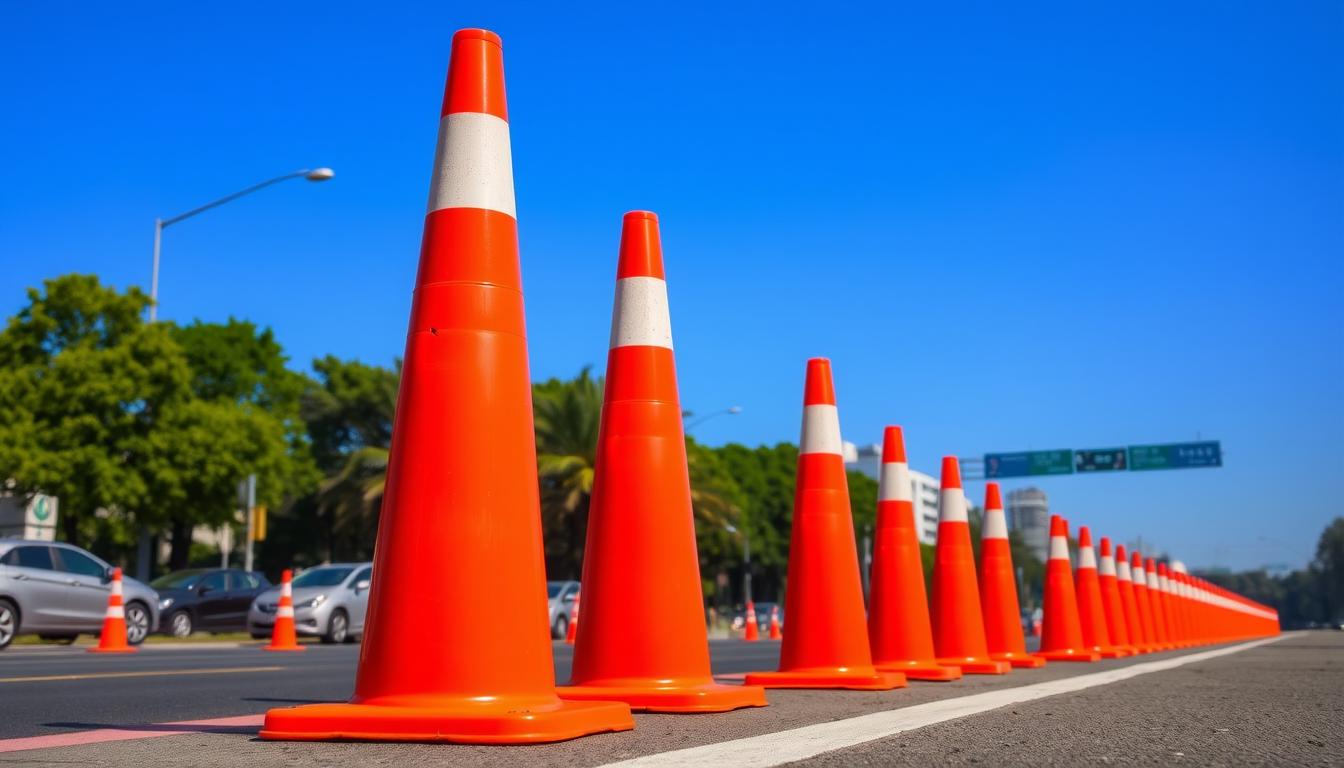 cone polisi