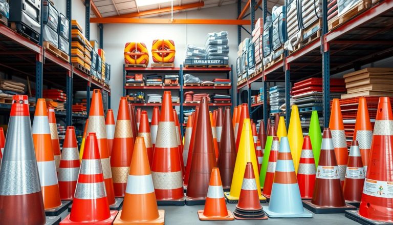 distributor traffic cone