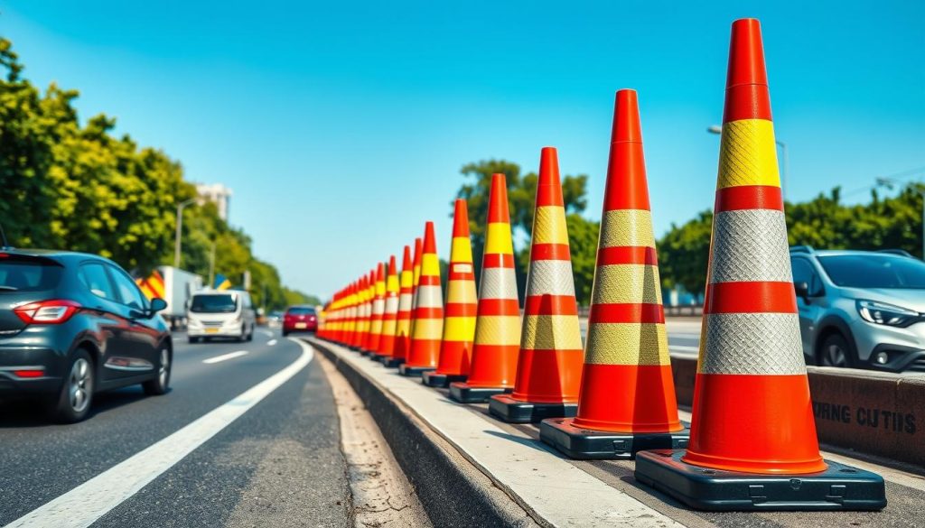 cone pengaman jalan