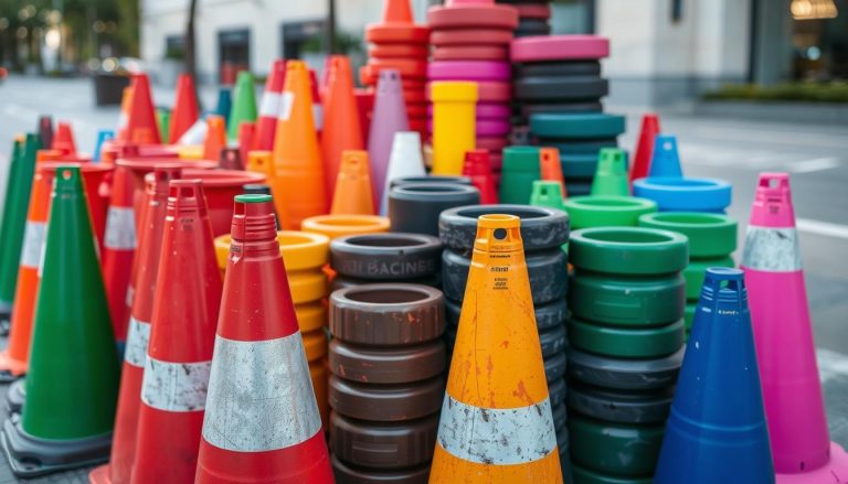 harga safety cone rubber