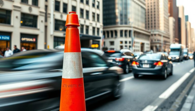 traffic cone artinya