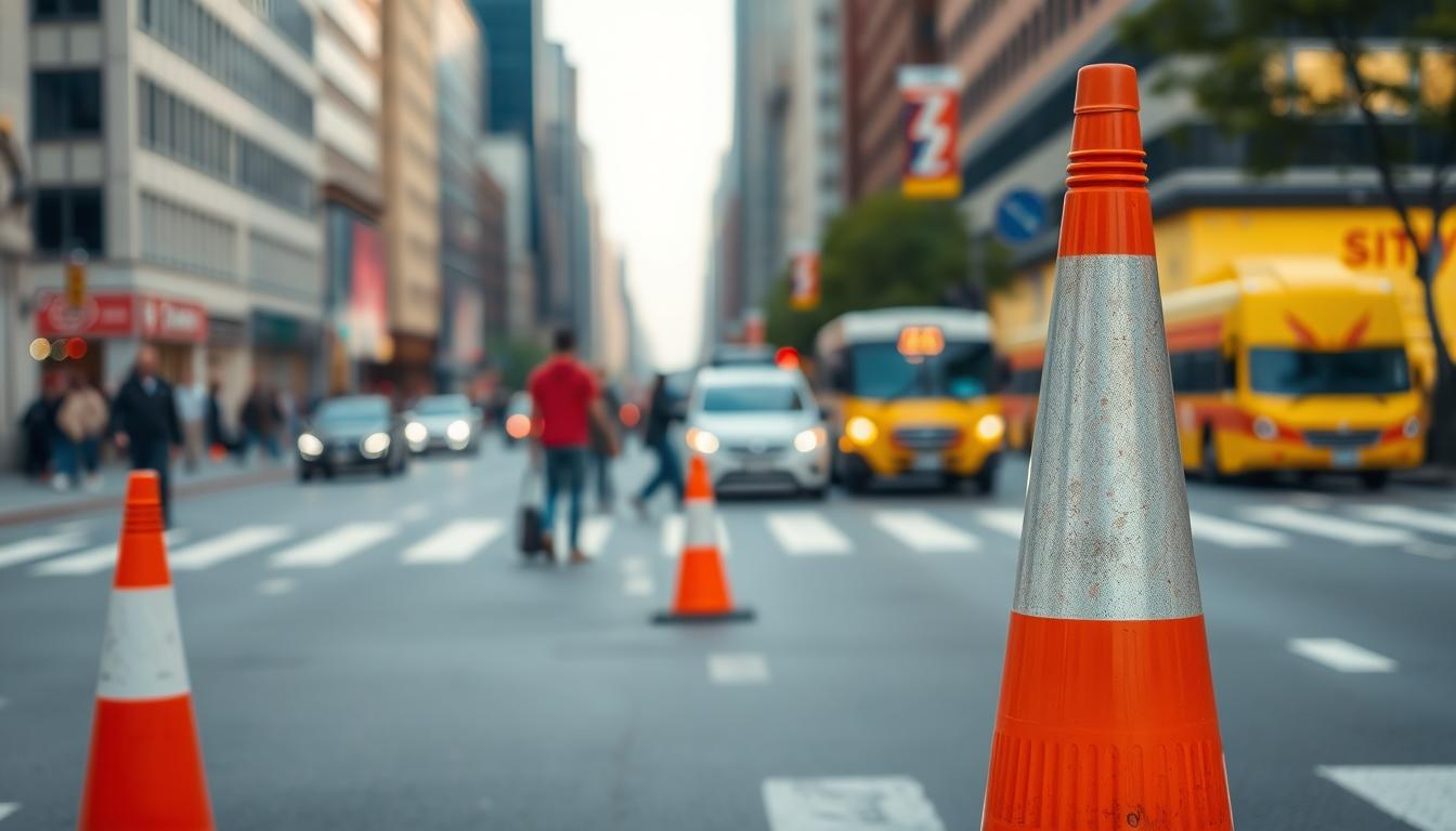 traffic cone bahasa indonesia