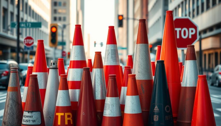 ukuran traffic cone