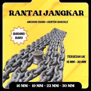 Rantai Jangkar Anchor Chain + Qenter