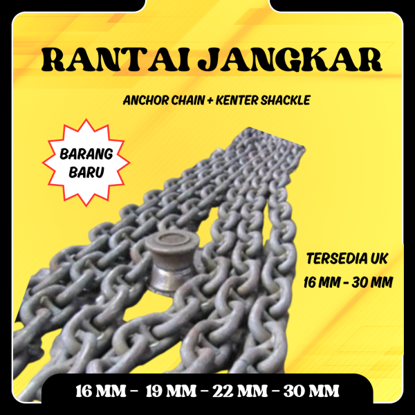 Rantai Jangkar Anchor Chain + Qenter
