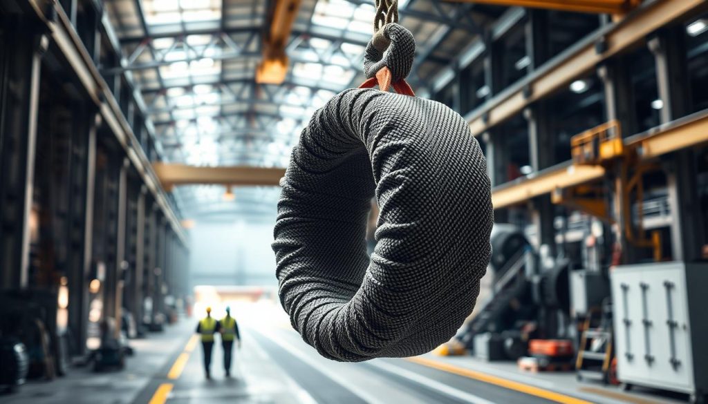 aplikasi round sling industri