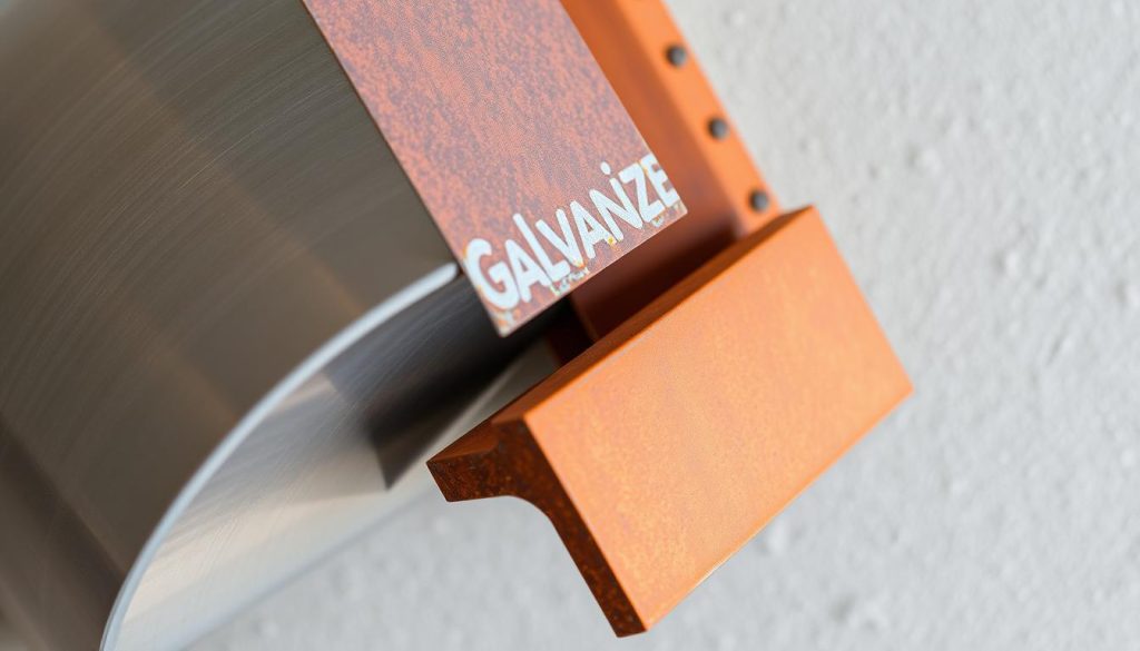 baja galvanis corten pelindung