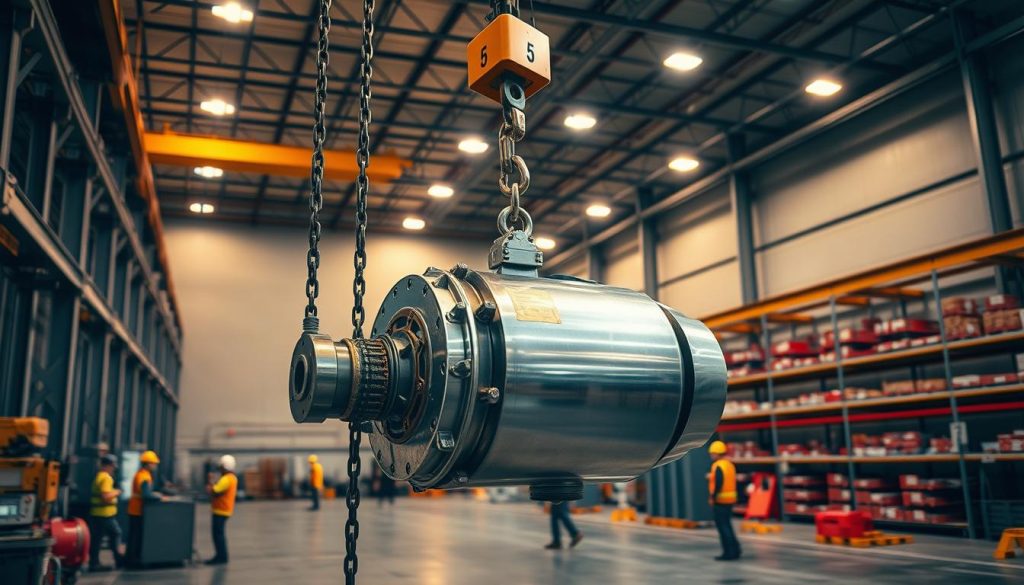 implementasi chain hoist industri
