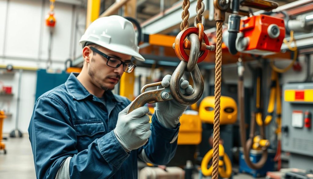 perawatan connecting link rigging