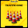 Traffic Cone Alas Hitam with hole SAGAS 80 CM