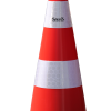Traffic Cone Alas Hitam with hole SAGAS 80 CM