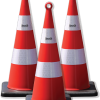 Traffic Cone Alas Hitam with hole SAGAS 80 CM