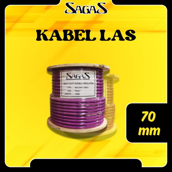 Copy of WEBBING Kabel Las 70 MM Ungu SAGAS