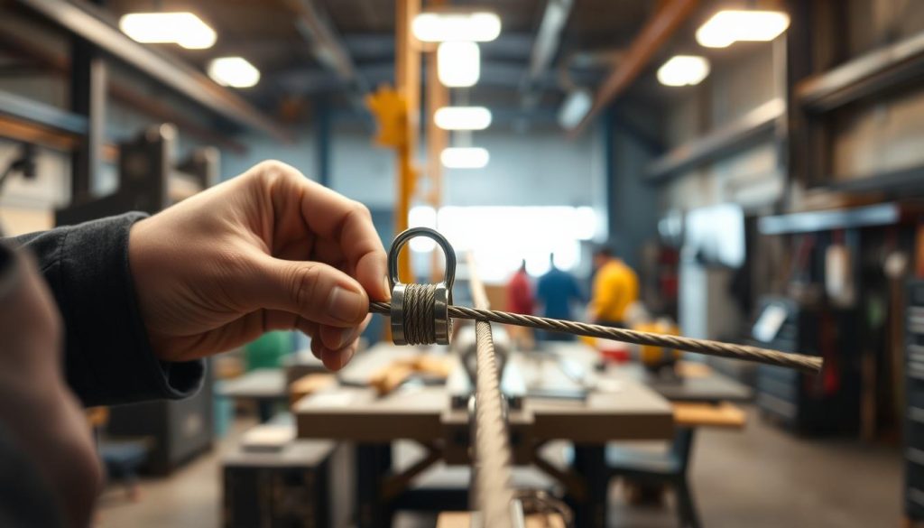 pemasangan wire rope
